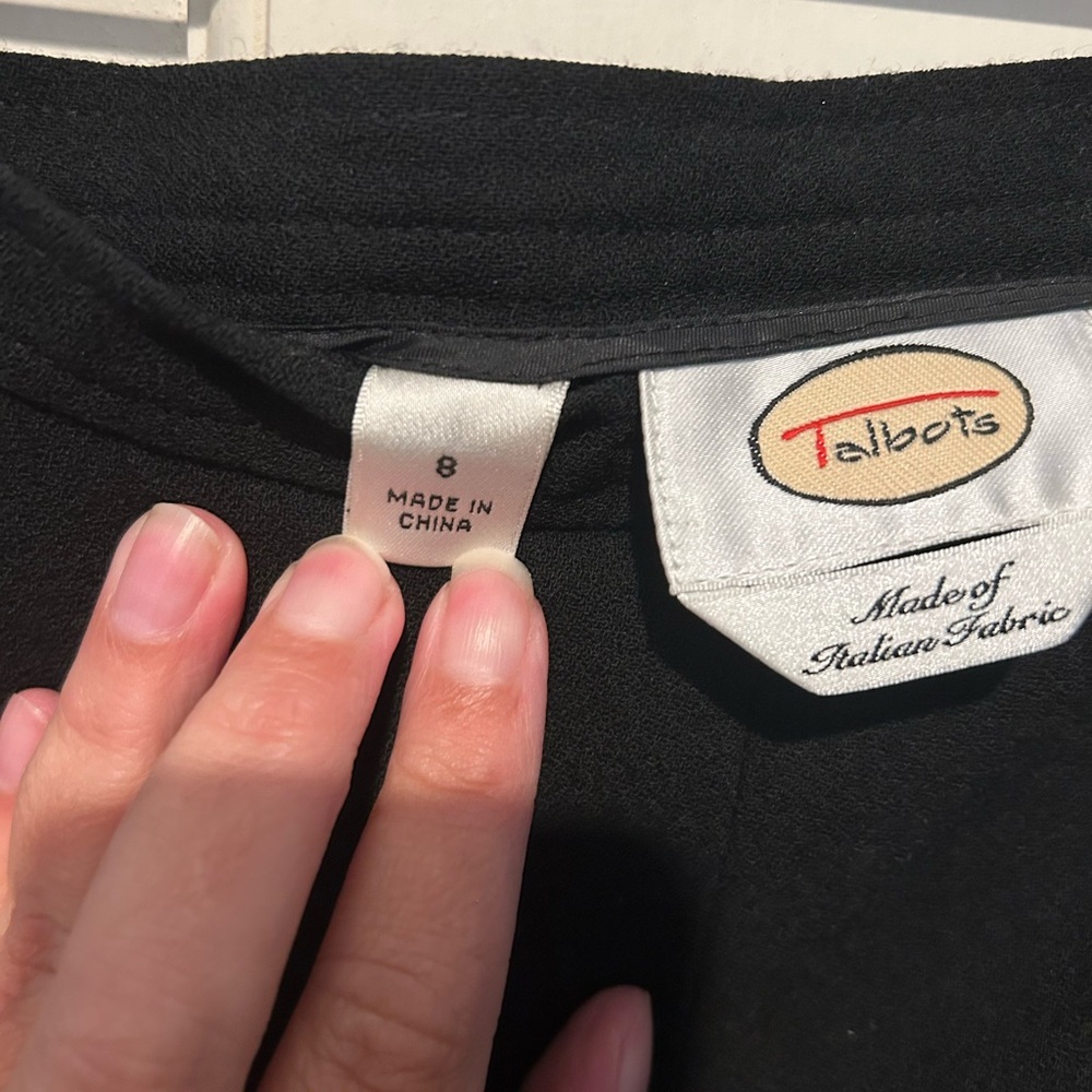 Talbots Lined Wool Pants Size 8 - Picture 5 of 7
